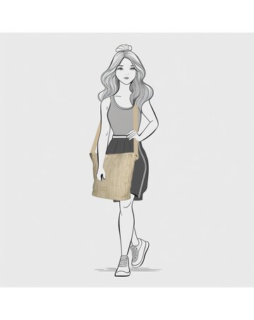 Enrico Benetti Summer Two Handle Nylon/Polyester Shoulderbag