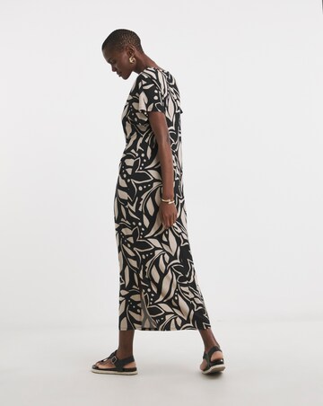 Great Value Soft Touch Midi T-Shirt Dress