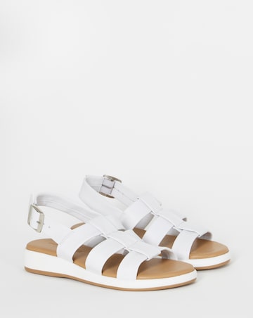 Estrella Leather Tubular Fisherman Sandals - Extra Wide Fit (EEE)