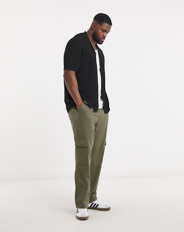 Jack & Jones Chris Knitted Resort Polo - Black