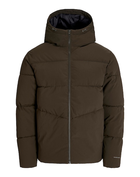 Jack & Jones Global Puffer Coat - Brown