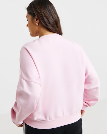 adidas Small Logo Fleece Sweatshirt