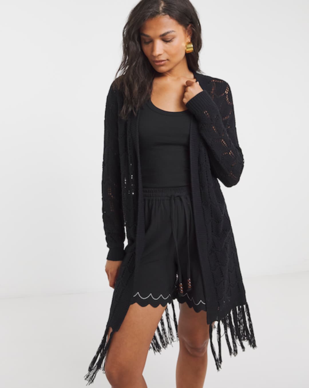 Black Cardigans | Knitwear | Fashion World