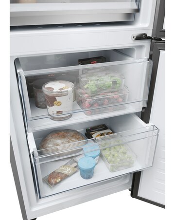 Haier Series 5 HDPW5620CNPD WiFi 205cm 70/30 Fridge Freezer Inox + Install