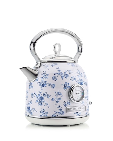 Laura Ashley China Rose 1.7L Dome Kettle and 4 Slice Toaster Bundle