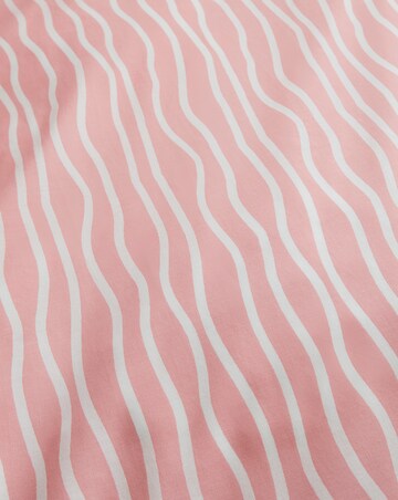 Hallie Stripe Pink Duvet Cover Set