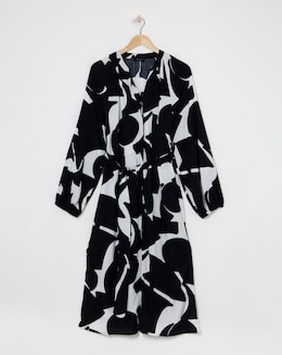 Printed Kaftan Dress