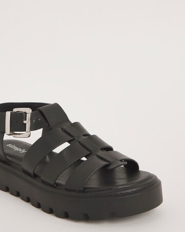 Courtney Chunky Fisherman Sandals Extra Wide EEE Fit Simply Comfort