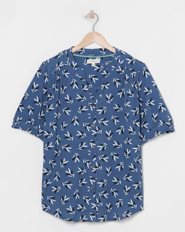 Julipa Button Through Jersey Top