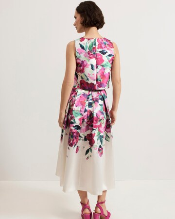 Phase Eight Celeste Border Floral Print Skirt