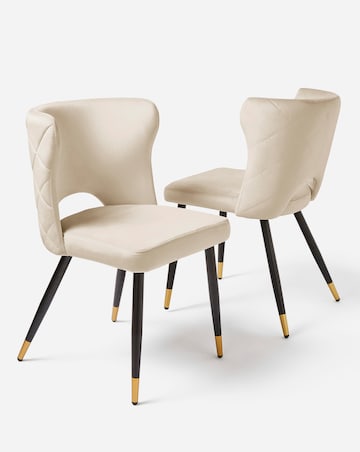 Joanna Hope Etienne Pair of Dining Chairs