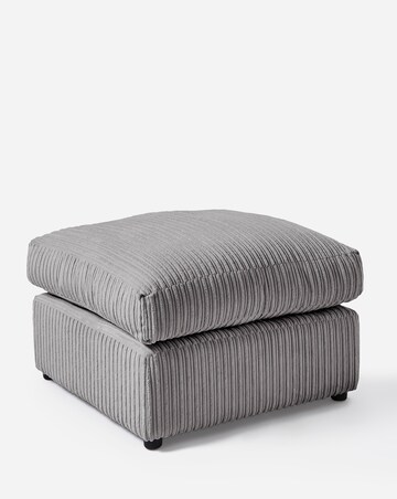 Ferguson Jumbo Cord Footstool