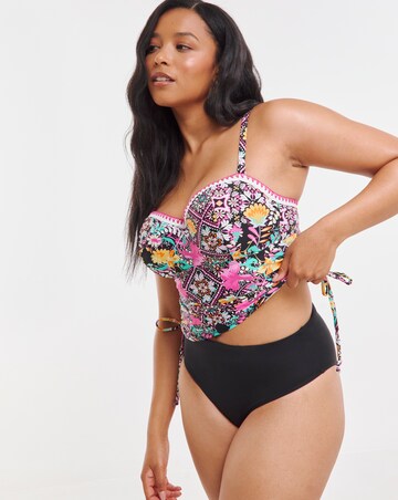 Figleaves Frida Underwired Bandeau Tankini Top