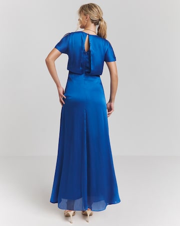 Joanna Hope Blouson Split Sleeve Dress
