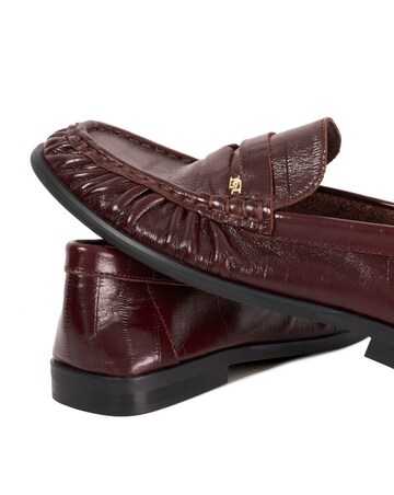 Dune Grisella Burgundy Leather Loafer