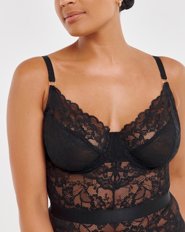 Ann Summers Hold Me Tight Planet Body Black