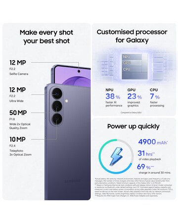 Samsung Galaxy S26+ 512GB - Cobalt Violet
