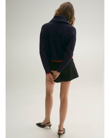 Mango Latitas Zip Up Sweater