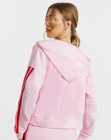 adidas 3 Stripes Full Zip Hoodie