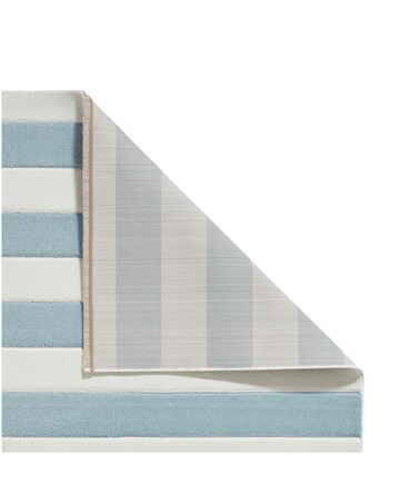 Catherine Lansfield Cove Stripe Modern Carved Rug