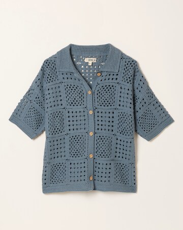 FatFace Astrid Crochet Shirt