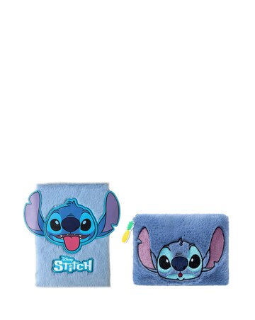 Lilo & Stitch Plush Bundle (Pencil case + A5 notebook)