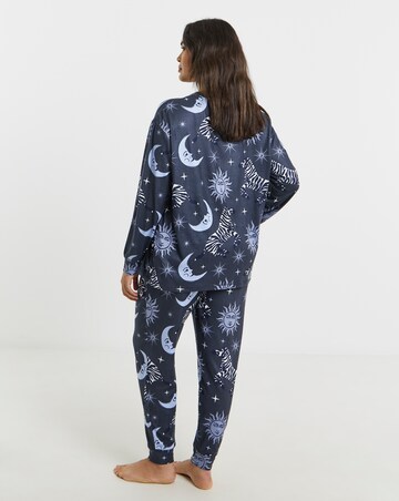 Simply Be Celestial Zebra Supersoft Pyjama Twosie