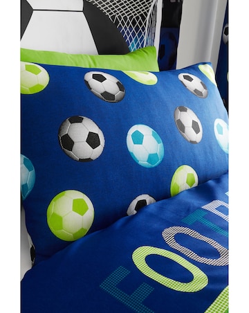 Catherine Lansfield Football Reversible Duvet Cover Set