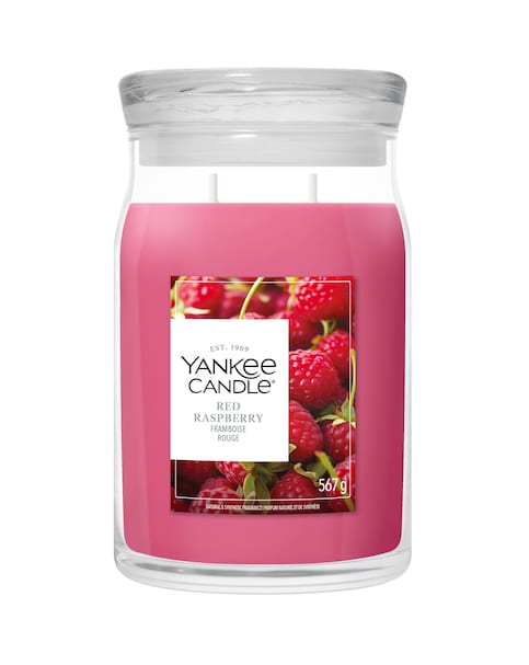 Yankee Candle Signature Large Red Raspberry