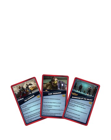 Marvel Cinematic Universe Top Trumps Quiz Game