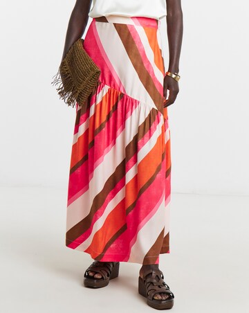 Asymmetric Seam Skirt