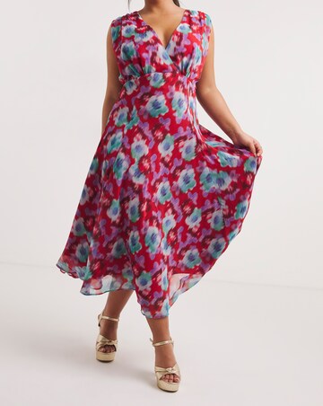 Hope & Ivy Ronia Floral Maxi Dress