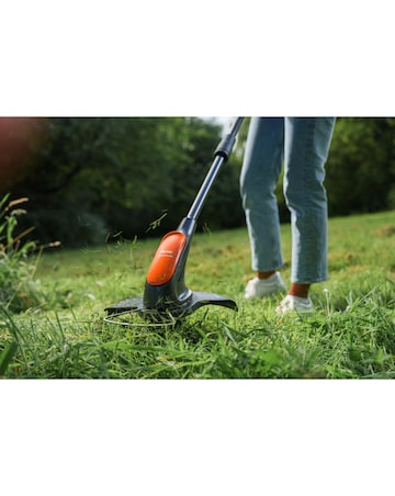 Flymo 18V UltraTrim 300 Cordless Grass Trimmer 4.0Ah Battery & Charger