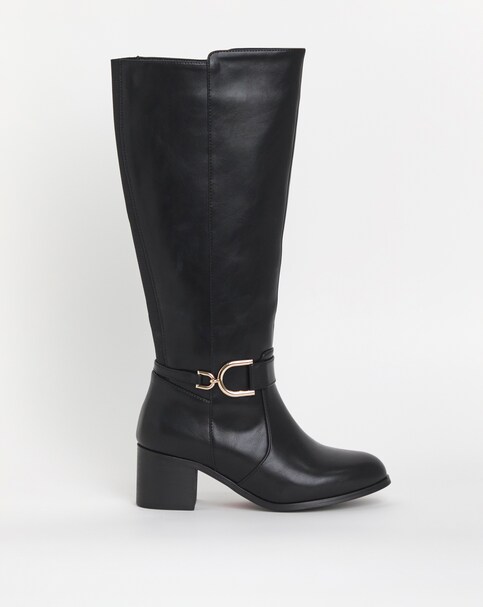Cushion Walk Block Heel Boot EEE Fit