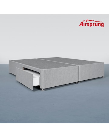 Airsprung Fabric Divan Base with 2 Drawers