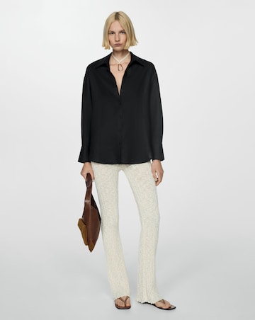 Mango Samari Linen Shirt