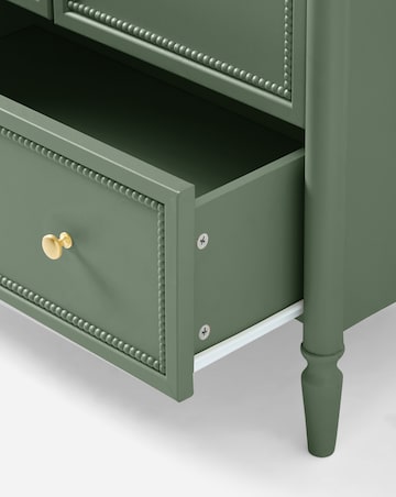 Darcy Bobbin Trim Double Wardrobe