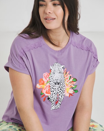 Joe Browns Garden Craft Pyjama Set Floral Print