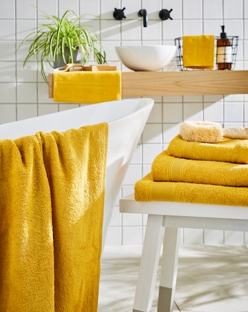 Supersoft Snuggle 450gsm Towel Mustard