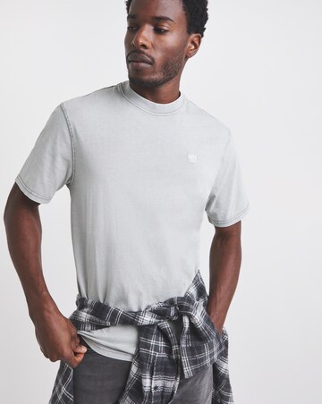 Union Garment Dyed T-Shirt-Grey