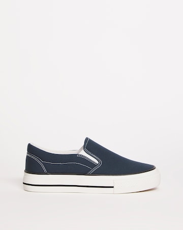 Nielson Slip On Chunky Sole Trainers - Extra Wide Fit (EEE)