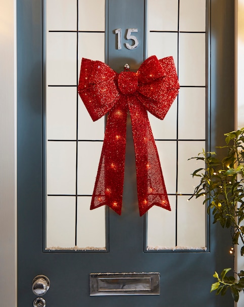 Lit Door Bow