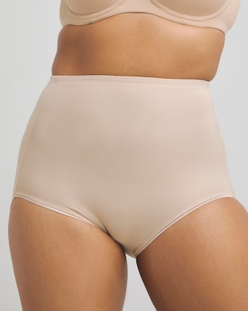 Naomi&Nicole Unbelievable Comfort Firm Control Waistline Brief Beige