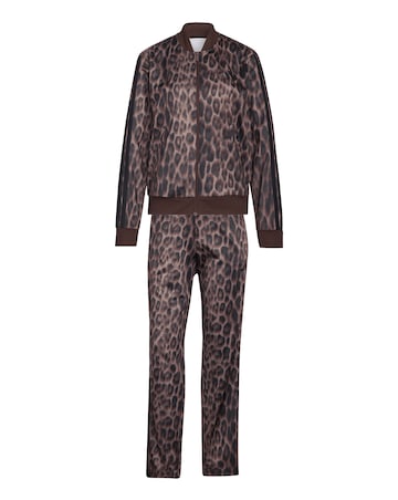 adidas Leopard Print 3 Stripes Tracksuit