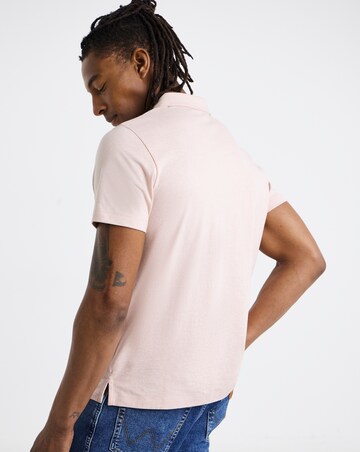 Marl Jersey Polo Shirt Long