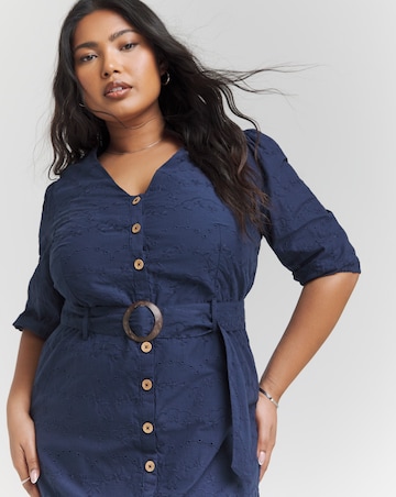 Joe Browns Molly Broderie Belted Midaxi Dress