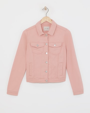 Pink Western Denim Jacket