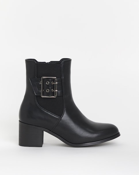 Cushion Walk Block Heel Boot EEE Fit