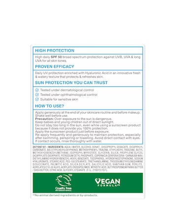 Garnier Ambre Solaire Super UV Refreshing Water Fluid - Invisible