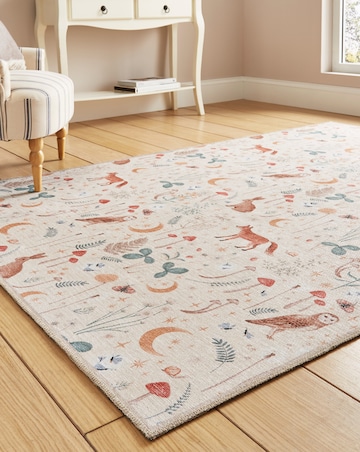 Catherine Lansfield Twilight Animals Rug